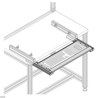 Keyboard Shelf Bosch Rexroth Ag